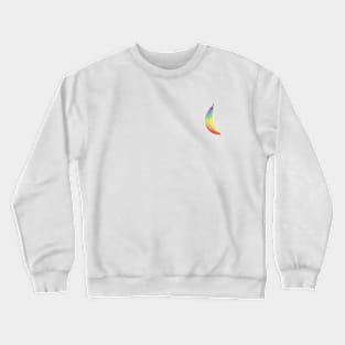 Small Rainbow Banana Crewneck Sweatshirt